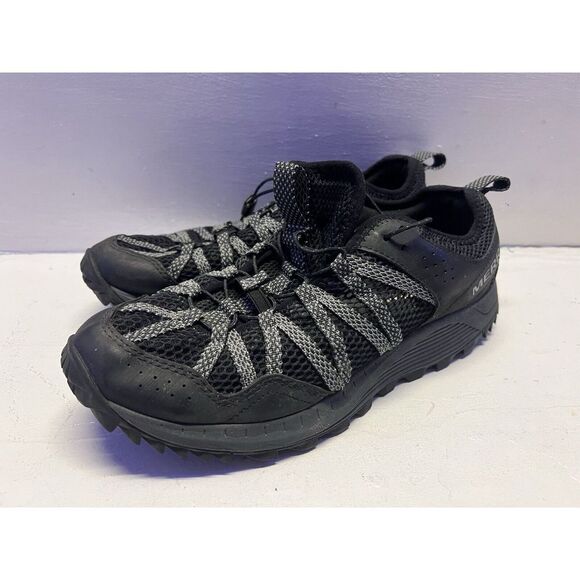 Merrell Wildwood‎ Aerosport Men's Water Shoe Men's Size US 9 Black - Picture 1 of 11